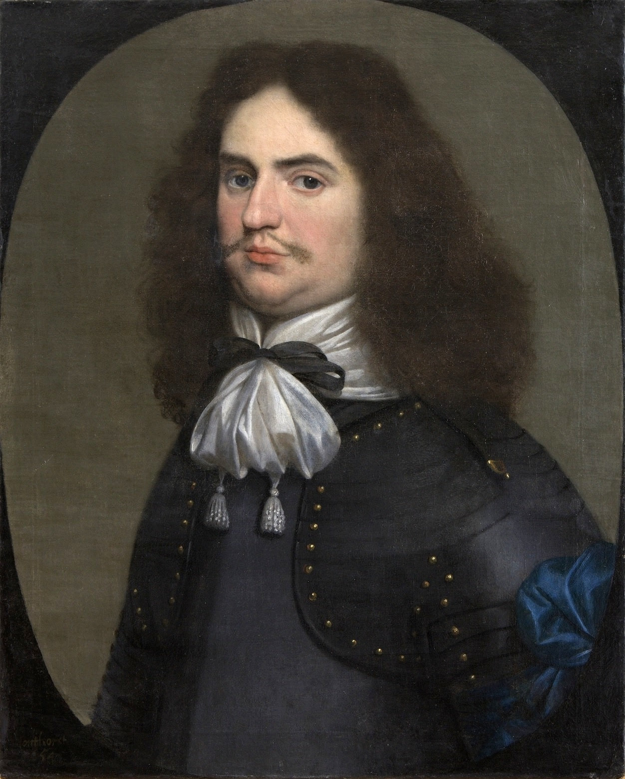 Portrait de Christoph Delphicus zu Dohna (1628-1688). - Gerrit van Honthorst image 1 copie peinte à la main à l’huile