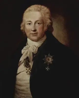 Porträtt av Christoph Johann Friedrich Graf von Medem (1763-1838) - Anton Graff