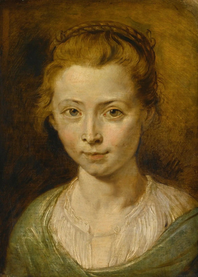 Porträtt av Clara Serena Rubens, konstnärens dotter - Peter Paul Rubens