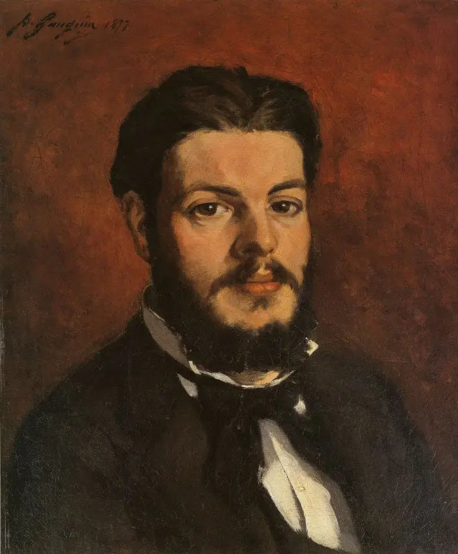 Porträtt av Claude-Antoine-Charles Favre - Paul Gauguin