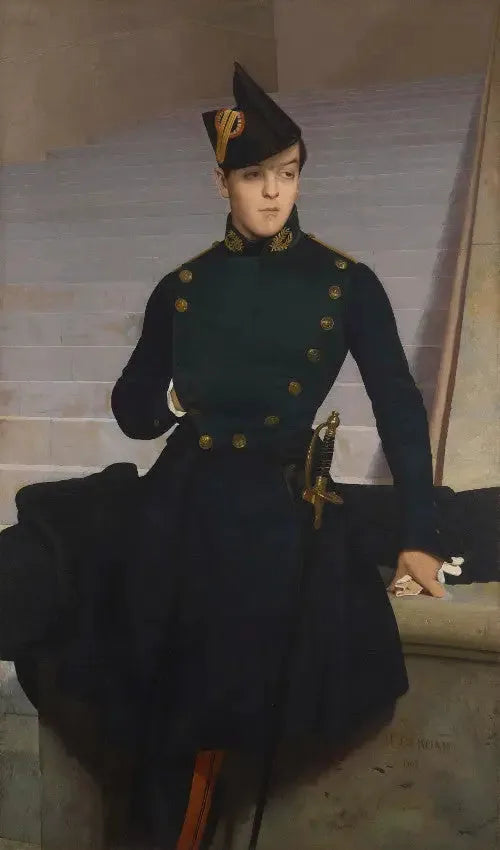 Porträtt av Claude-Armand Gérôme, bror till konstnären - Jean-Léon Gérôme