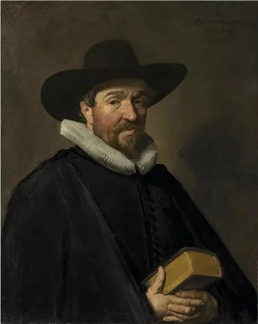 Porträtt av Conradus Vietor (1588-1657) - Frans Hals