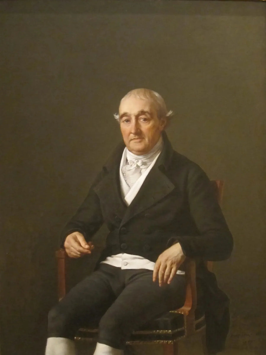 Porträtt av Cooper Penrose - Jacques-Louis David