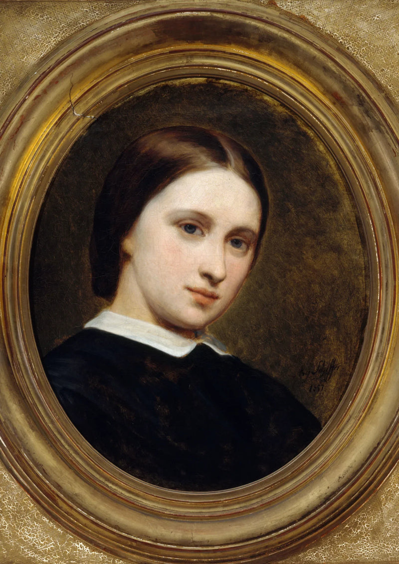 Porträtt av Cornélie Renan-Scheffer - Ary Scheffer