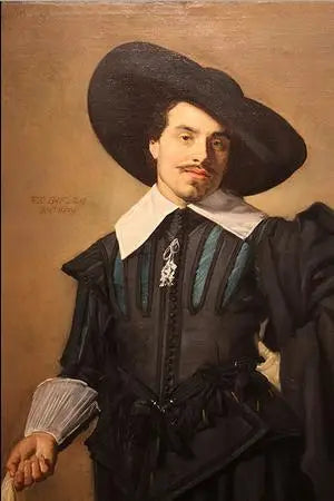 Porträtt av Cornelis Coning - Frans Hals