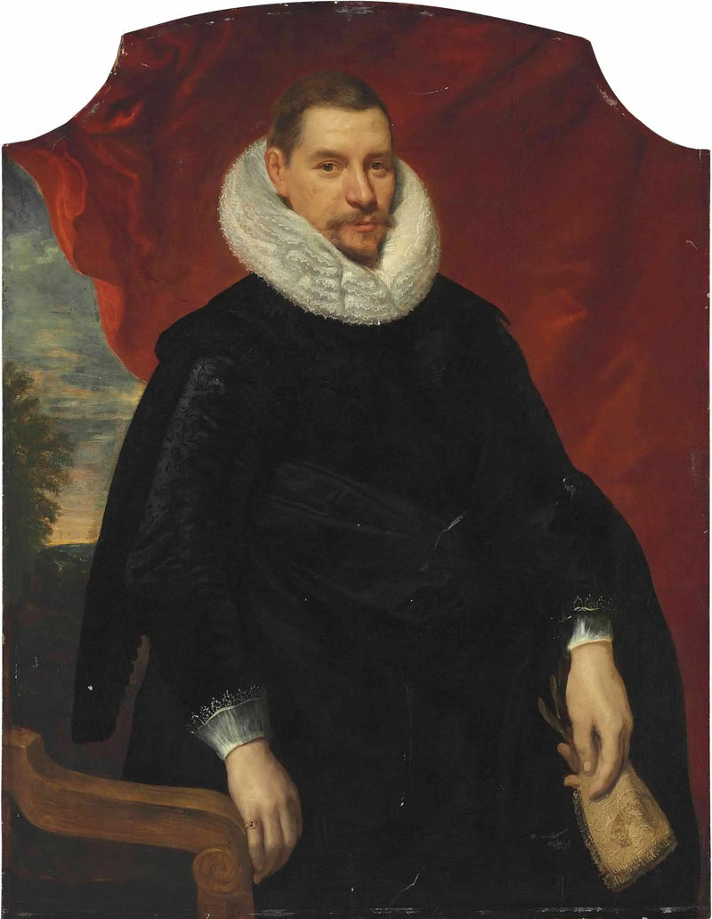 Porträtt av Cornelis van Lantschot (1572-1656), ca. 1620 - Peter Paul Rubens