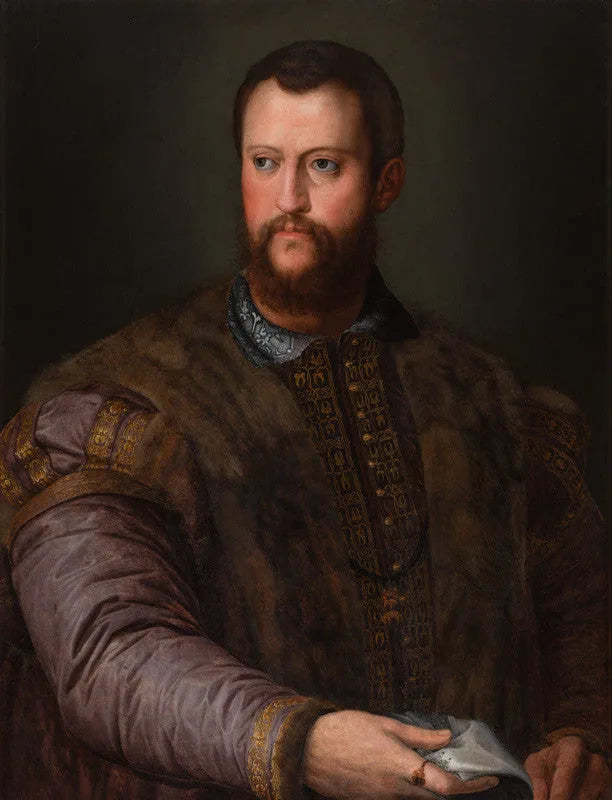 Porträtt av Cosme I av Medici - Bronzino