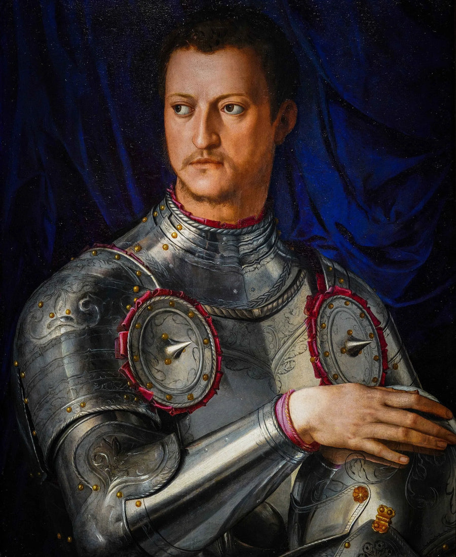 Porträtt av Cosme I av Medici - Bronzino
