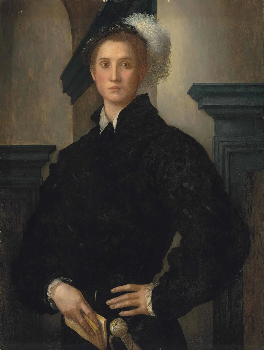 Porträtt av Cosme I av Medici - Pontormo
