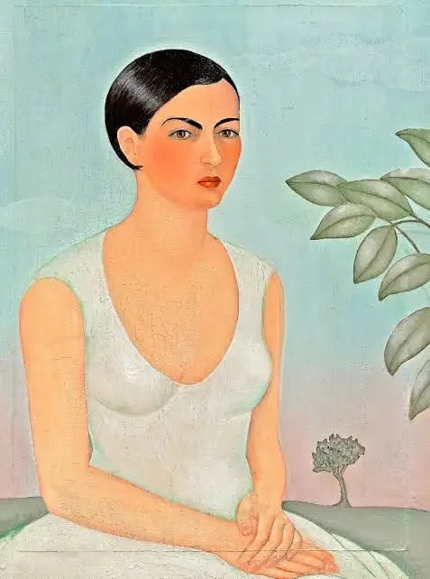 Porträtt av Cristina, min syster - Frida Kahlo