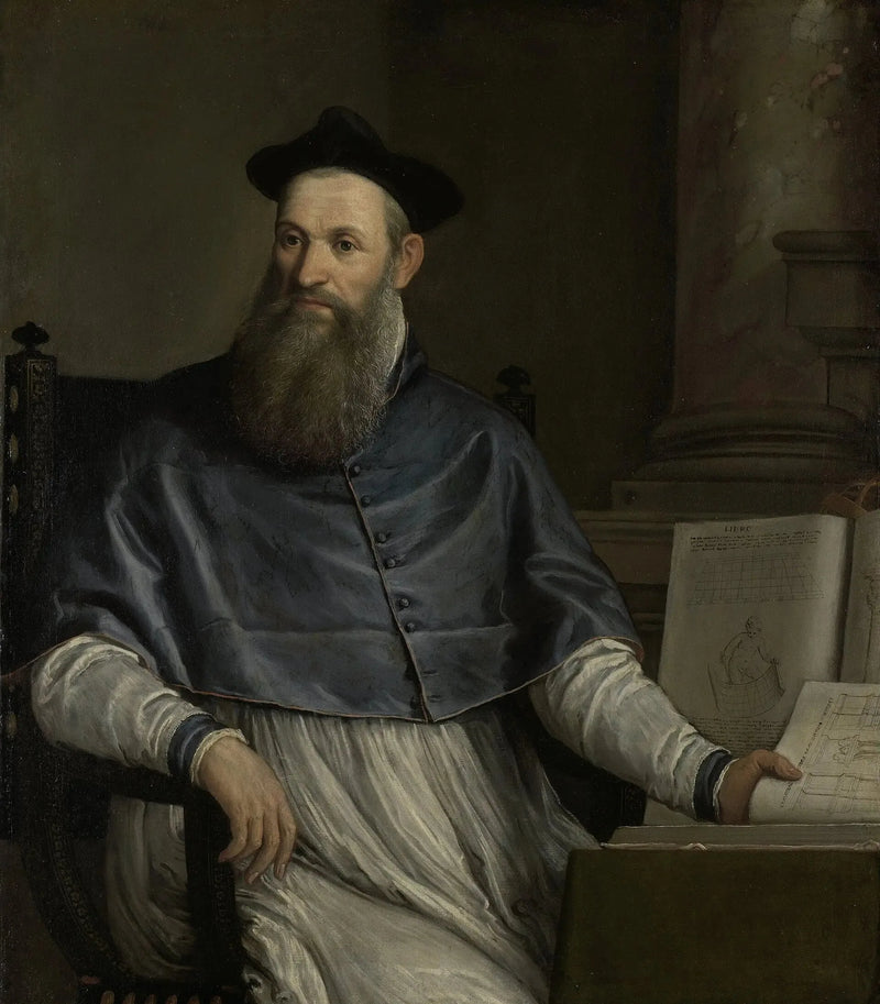 Porträtt av Daniele Barbaro - Paul Véronèse