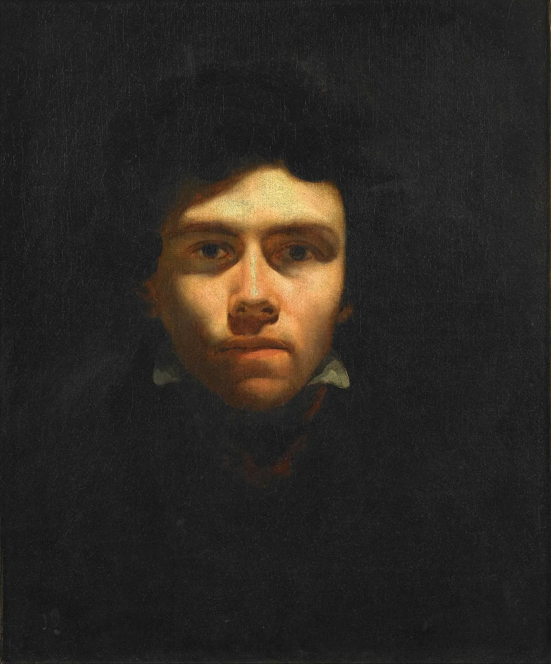 Delacroixs porträtt, målare - Eugène Delacroix