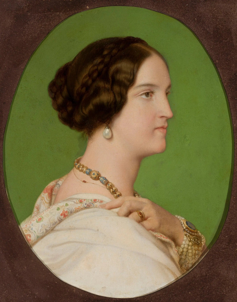 Porträtt av Delfina Potocka (1807-1877) - Paul Delaroche