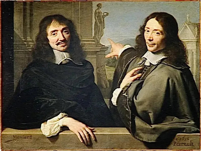 Porträtt av två män - Philippe de Champaigne