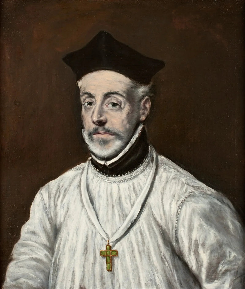 Porträtt av Diego de Covarrubias och Leiva - El Greco
