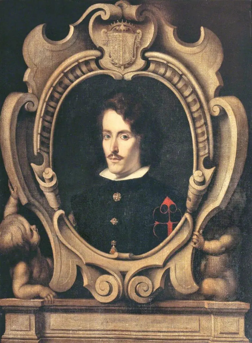 Porträtt av Diego Ortiz de Zúñiga - Bartolomé Esteban Murillo