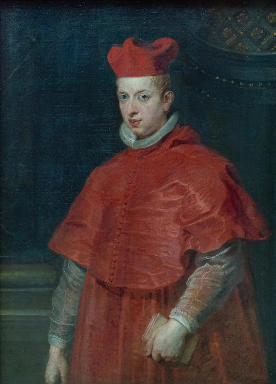 Porträtt av Don Fernando, infantkardinal av Spanien - Peter Paul Rubens