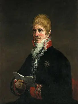 Porträtt av Don Ignacio Omulryan y Rourera - Francisco de Goya