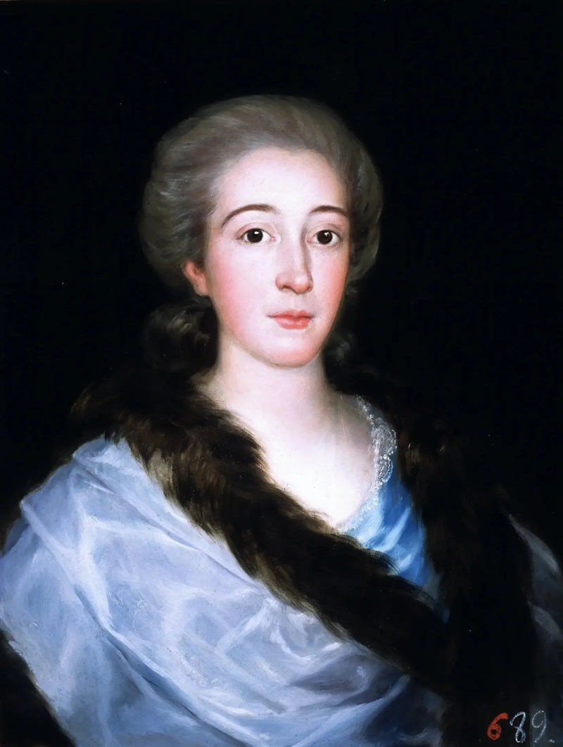 Porträtt av Doña María Teresa de Vallabriga y Rozas (1759-1820) - Francisco de Goya