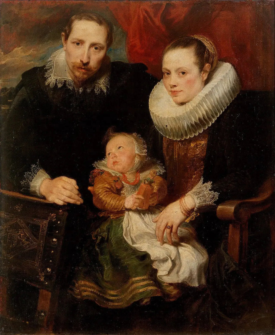 Familjeporträtt - Antoine van Dyck