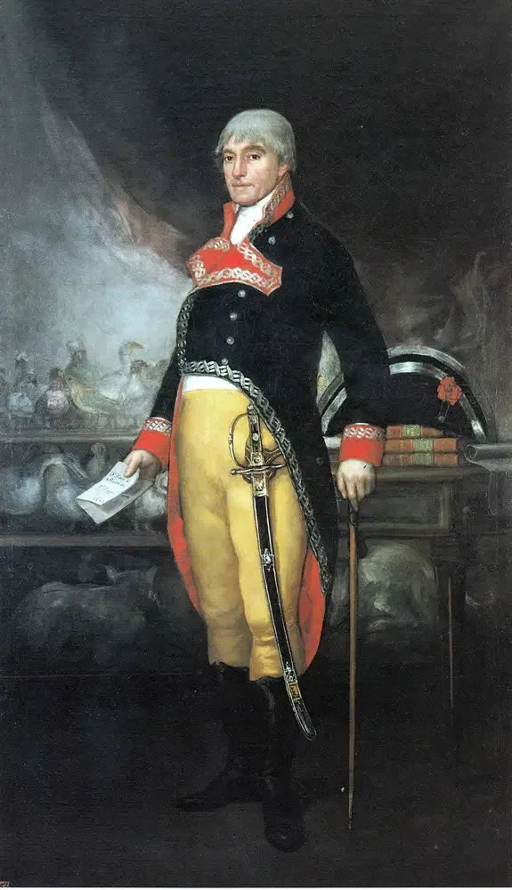 Porträtt av Félix de Azara - Francisco de Goya