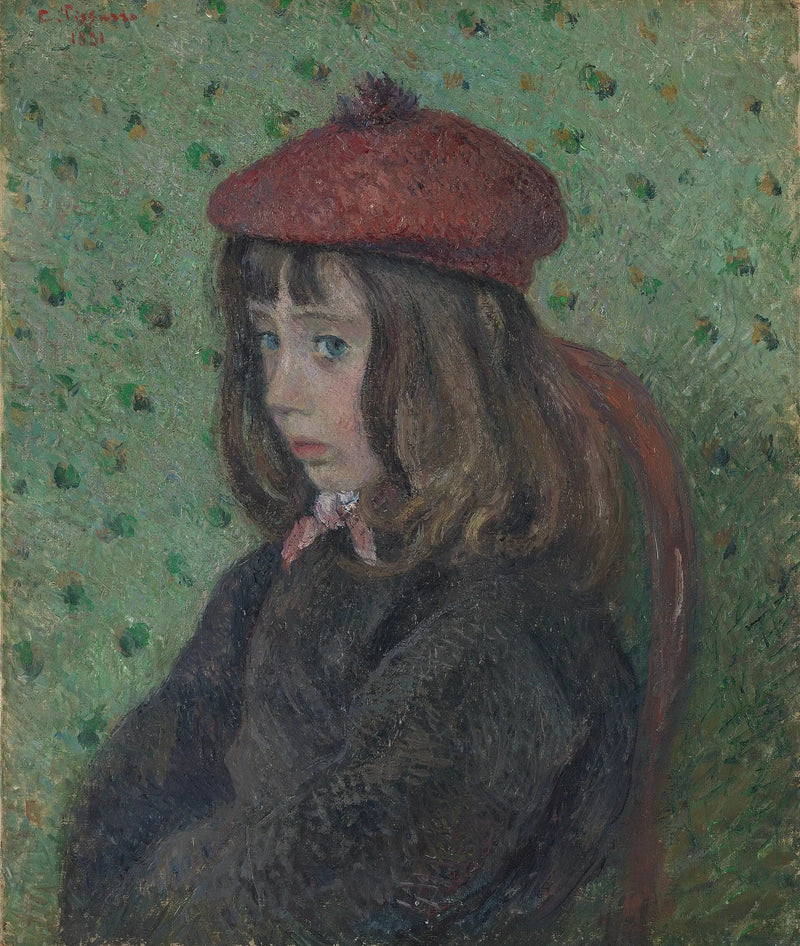 Porträtt av Félix Pissarro - Camille Pissarro