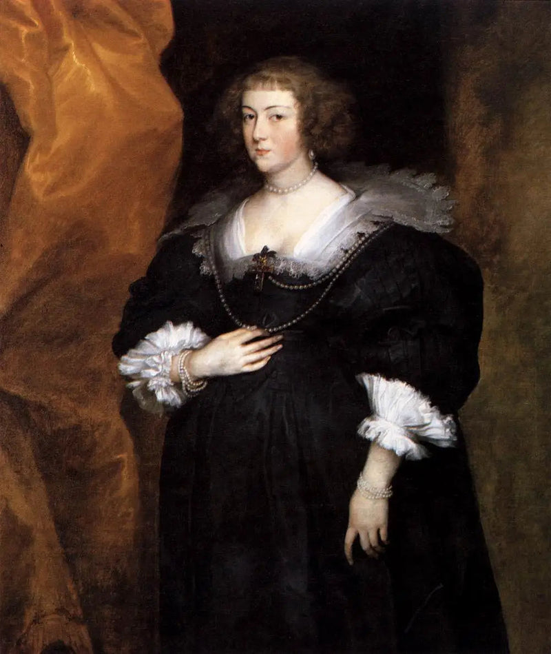 Porträtt av kvinna - Antoine van Dyck