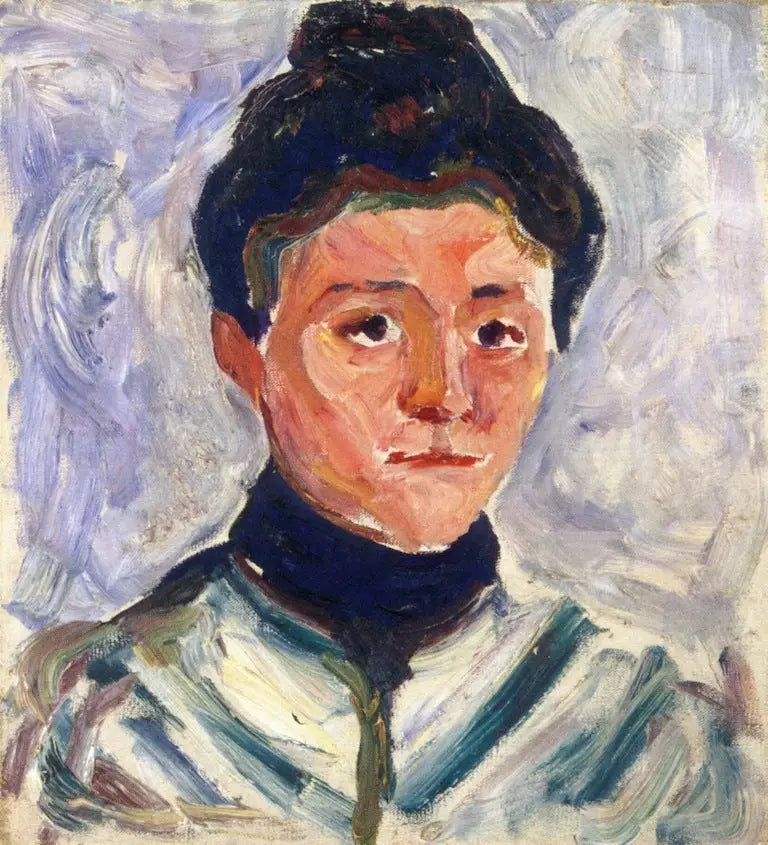 Porträtt av kvinna - Edvard Munch