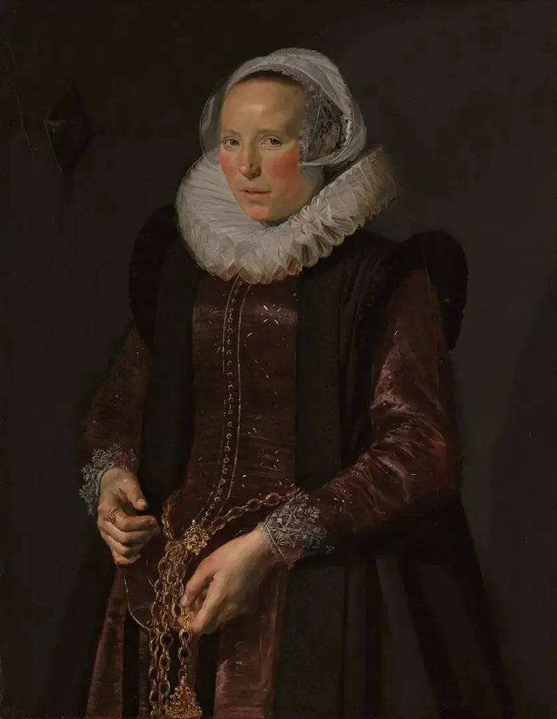 Kvinnoporträtt - Frans Hals