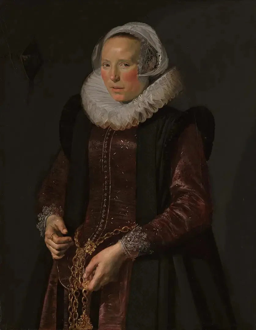 Kvinnoporträtt - Frans Hals