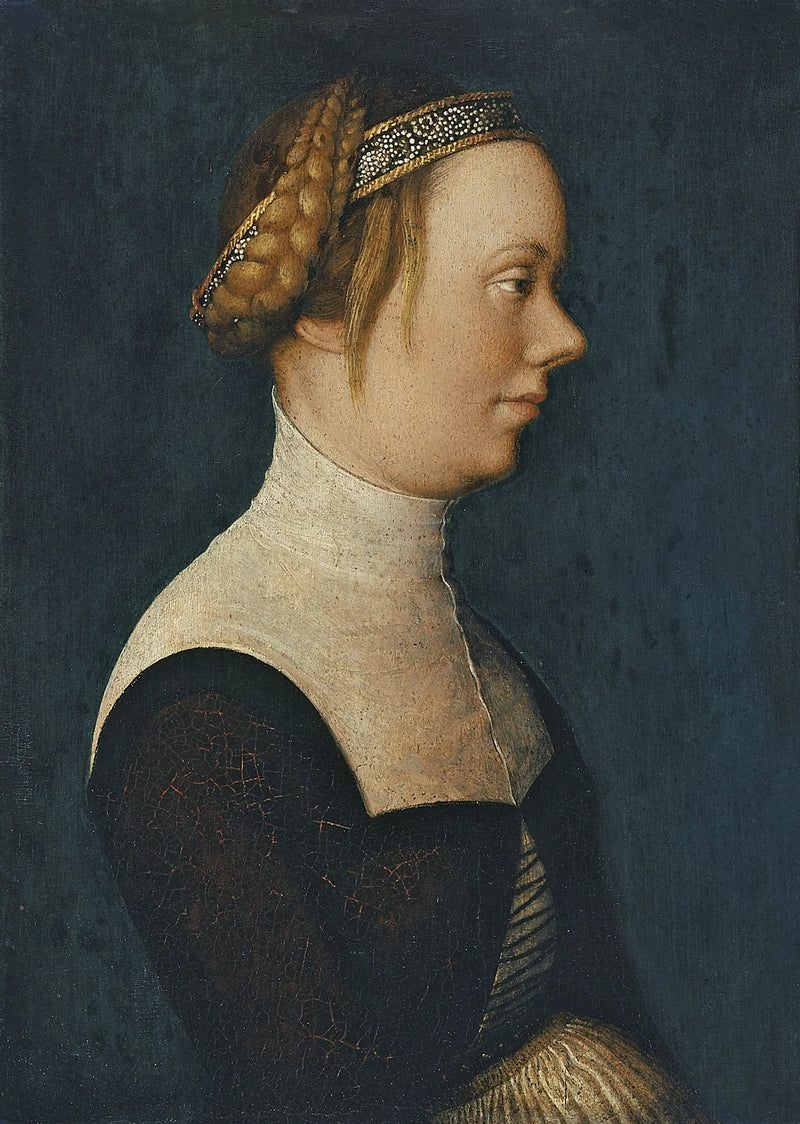 Porträtt av kvinna - Hans Holbein den äldre