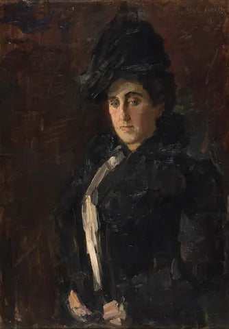 Porträtt av kvinna - Isaac Israëls