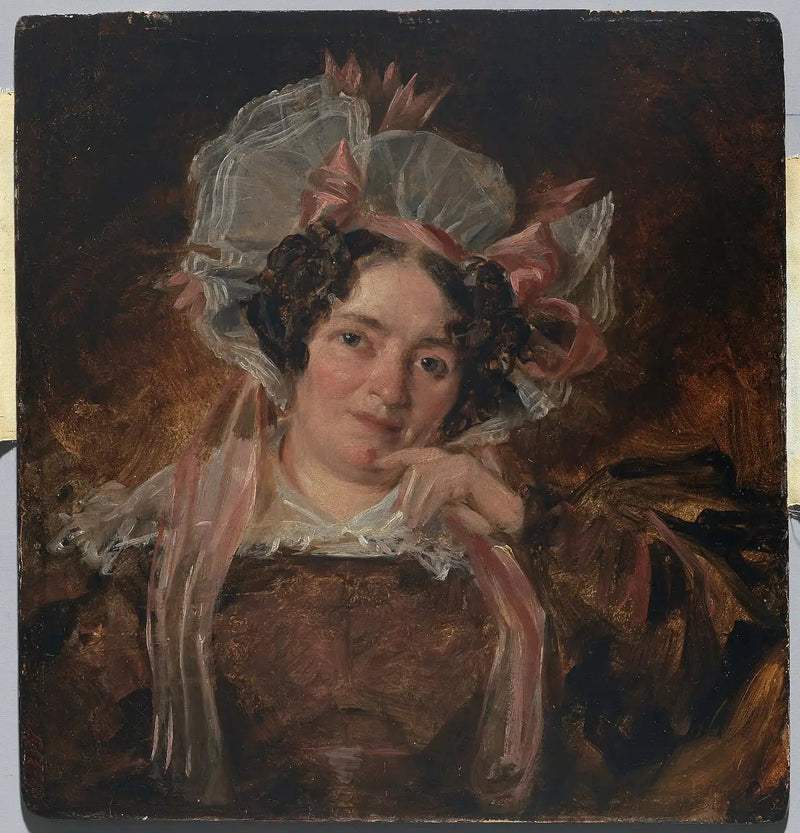 Porträtt av kvinna - John Constable