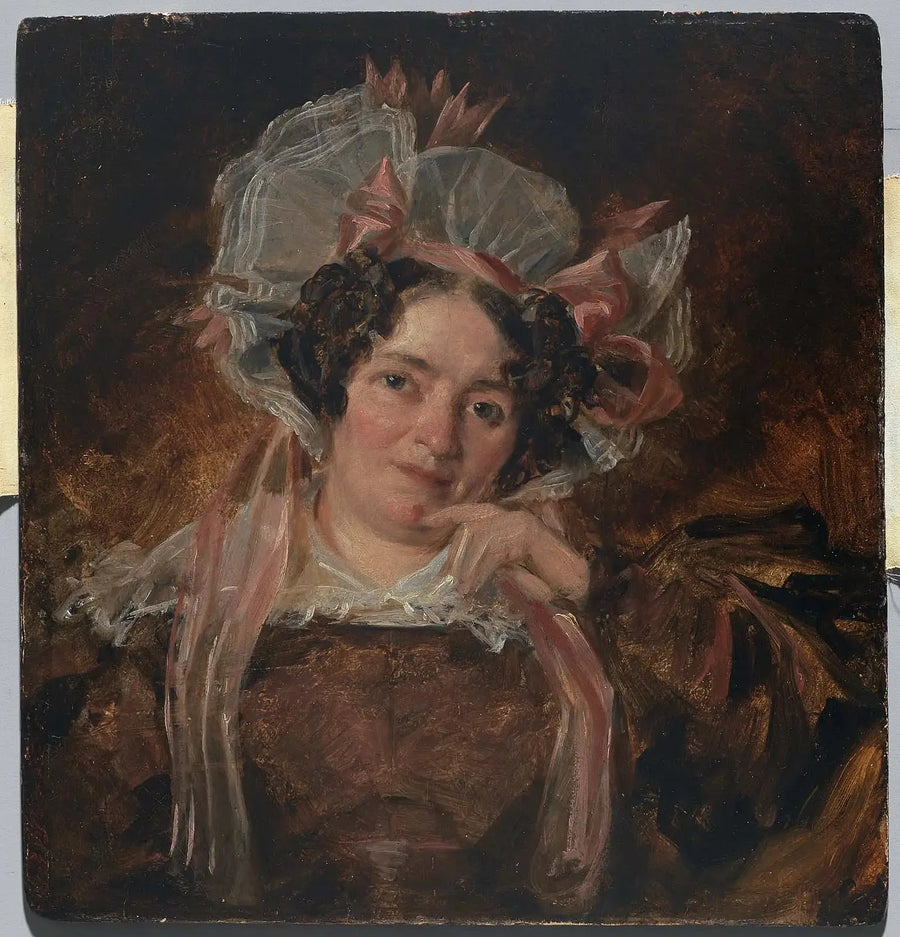 Porträtt av kvinna - John Constable