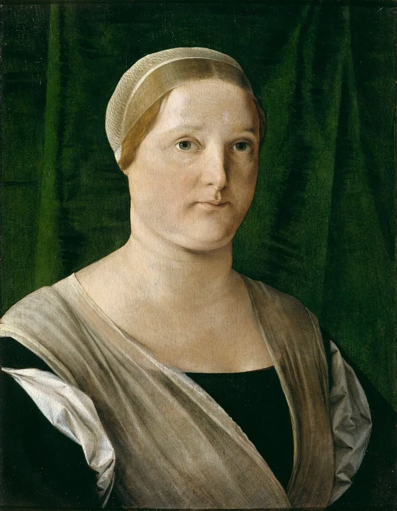 Porträtt av kvinna - Lorenzo Lotto