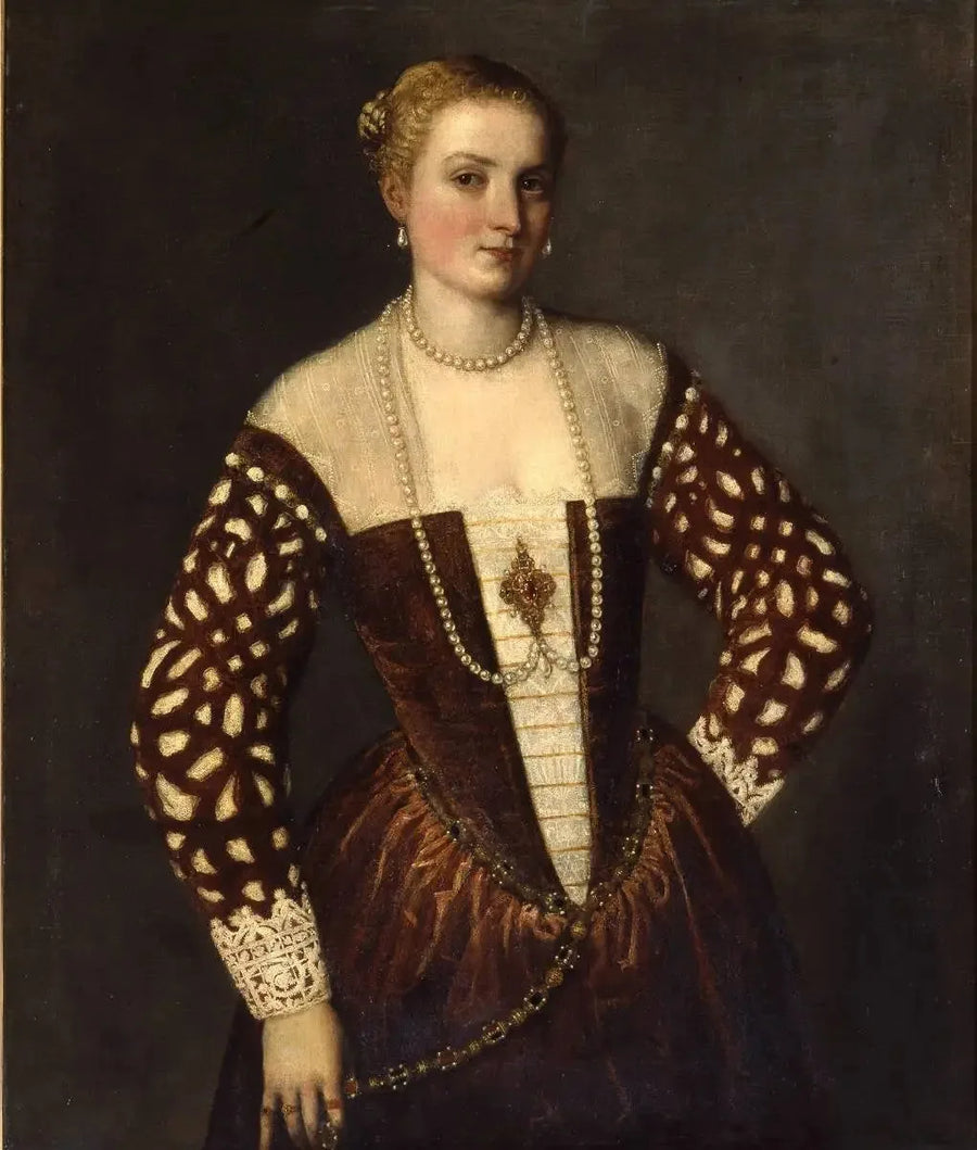 Porträtt av kvinna - Paul Véronèse