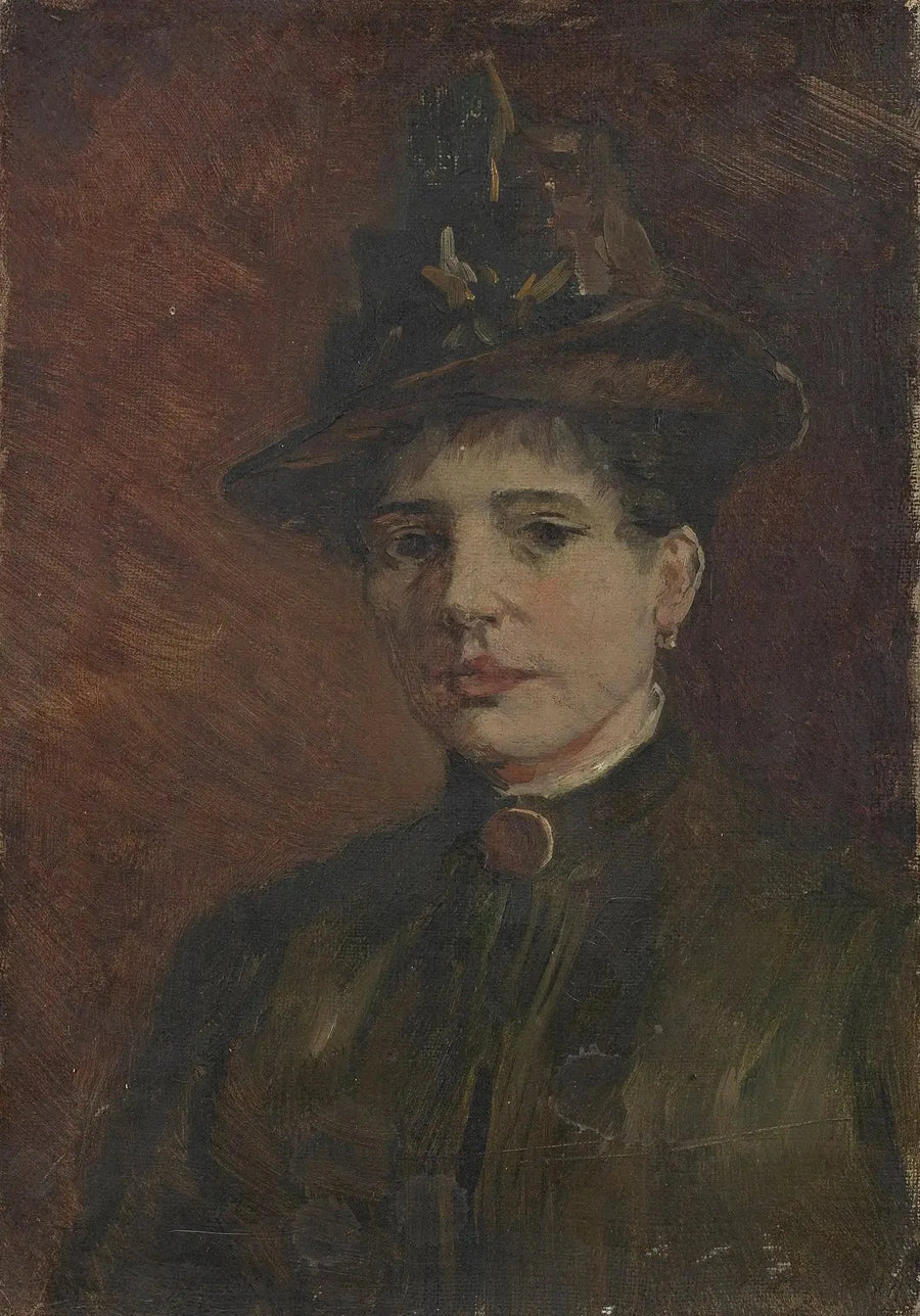 Porträtt av kvinna - Vincent van Gogh