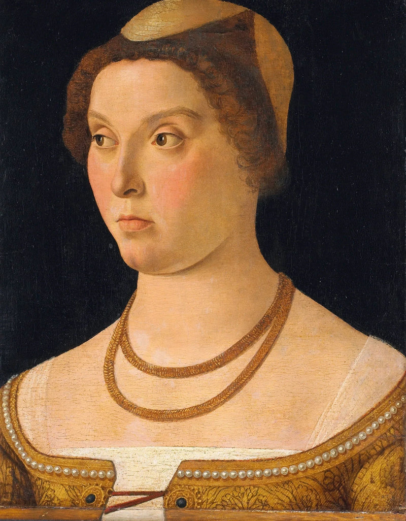 Porträtt av kvinna - Vittore Carpaccio