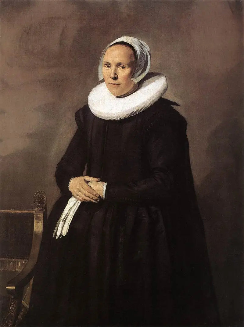 Porträtt av Feyna van Steenkiste (....-1640) - Frans Hals