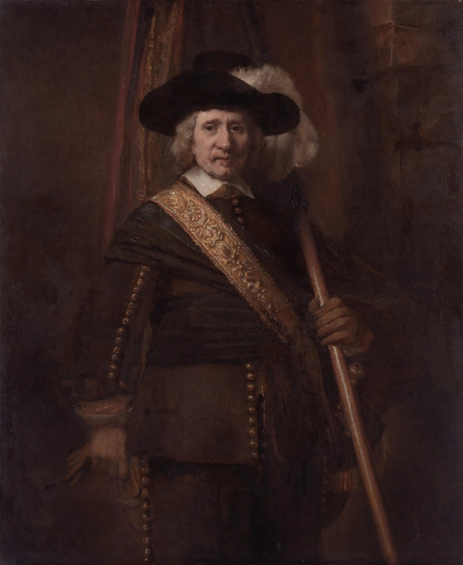 Porträtt av Floris Soop - Rembrandt