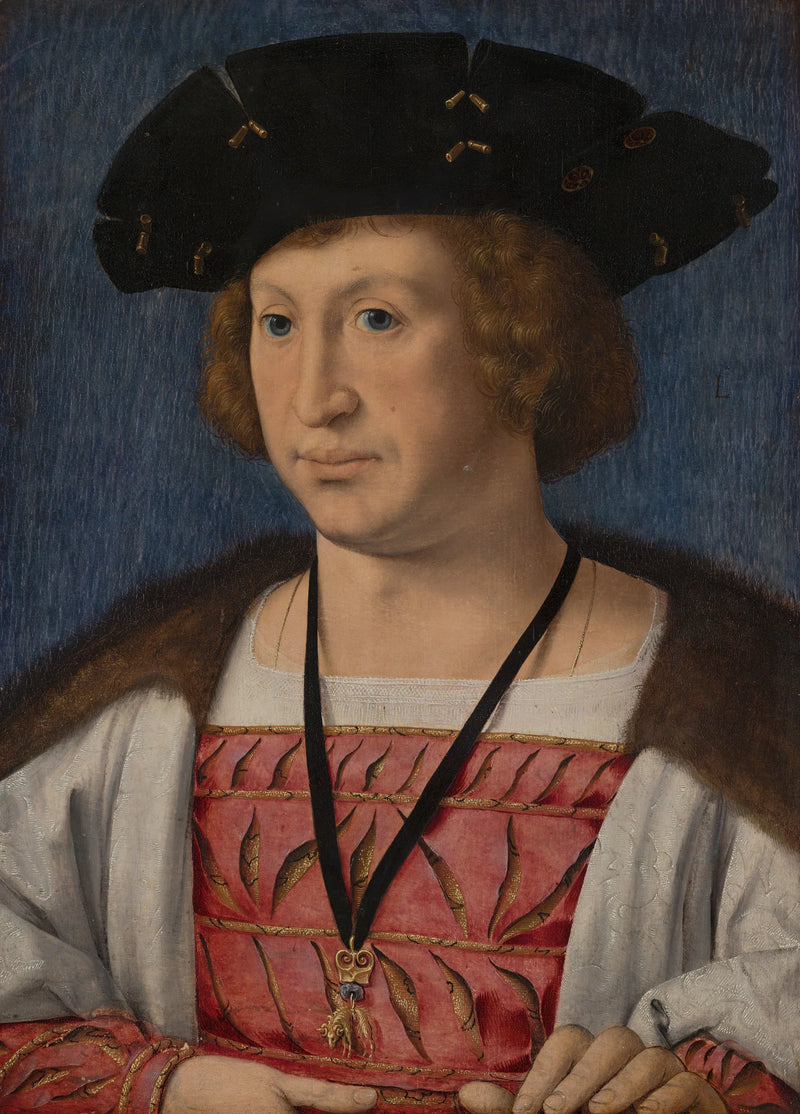 Porträtt av Floris van Egmond (1469-1539), greve av Buren och Leerdam - Jan Gossaert
