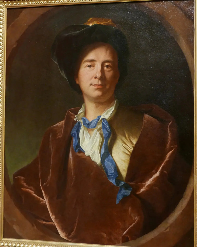 Porträtt av Fontenelle (1657-1757) - Hyacinthe Rigaud