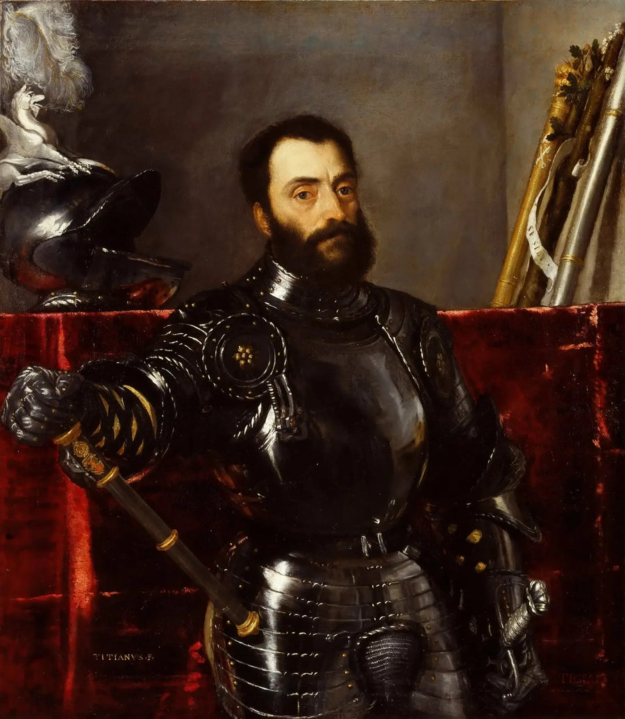 Porträtt av Francesco Maria della Rovere - Titian