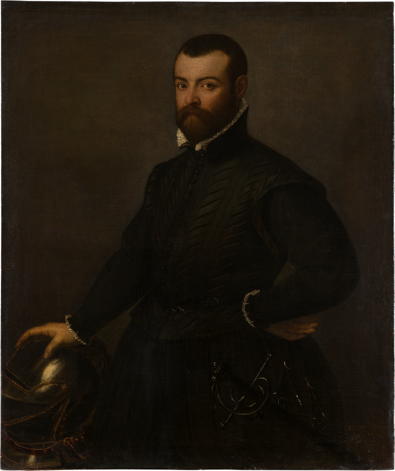 Porträtt av Francesco Titio - Giovanni Battista Moroni