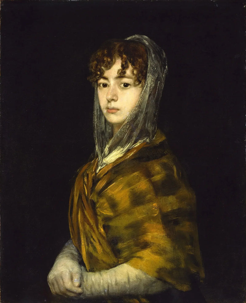 Porträtt av Francisca Sabasa García - Francisco de Goya