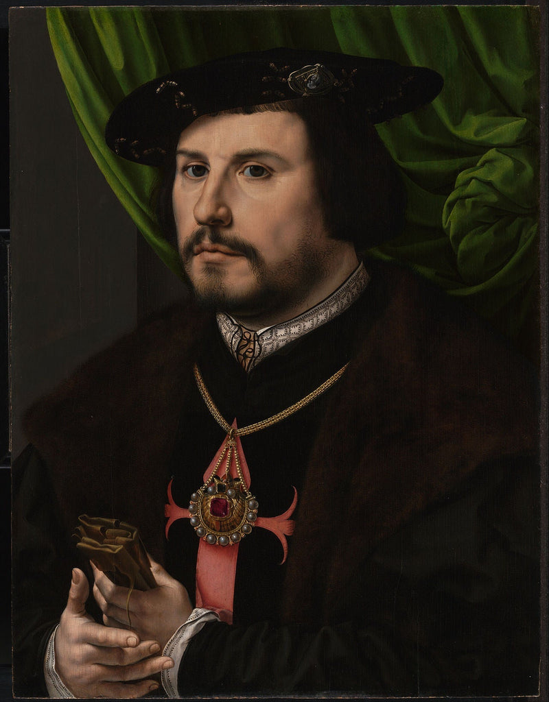 Porträtt av Francisco de los Cobos och Molina - Jan Gossaert