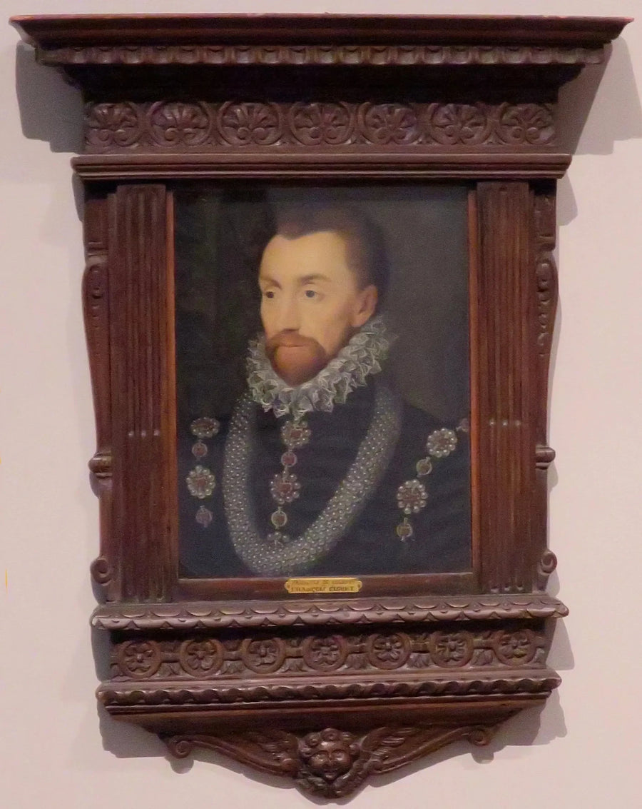 Porträtt av François de Coligny - François Clouet