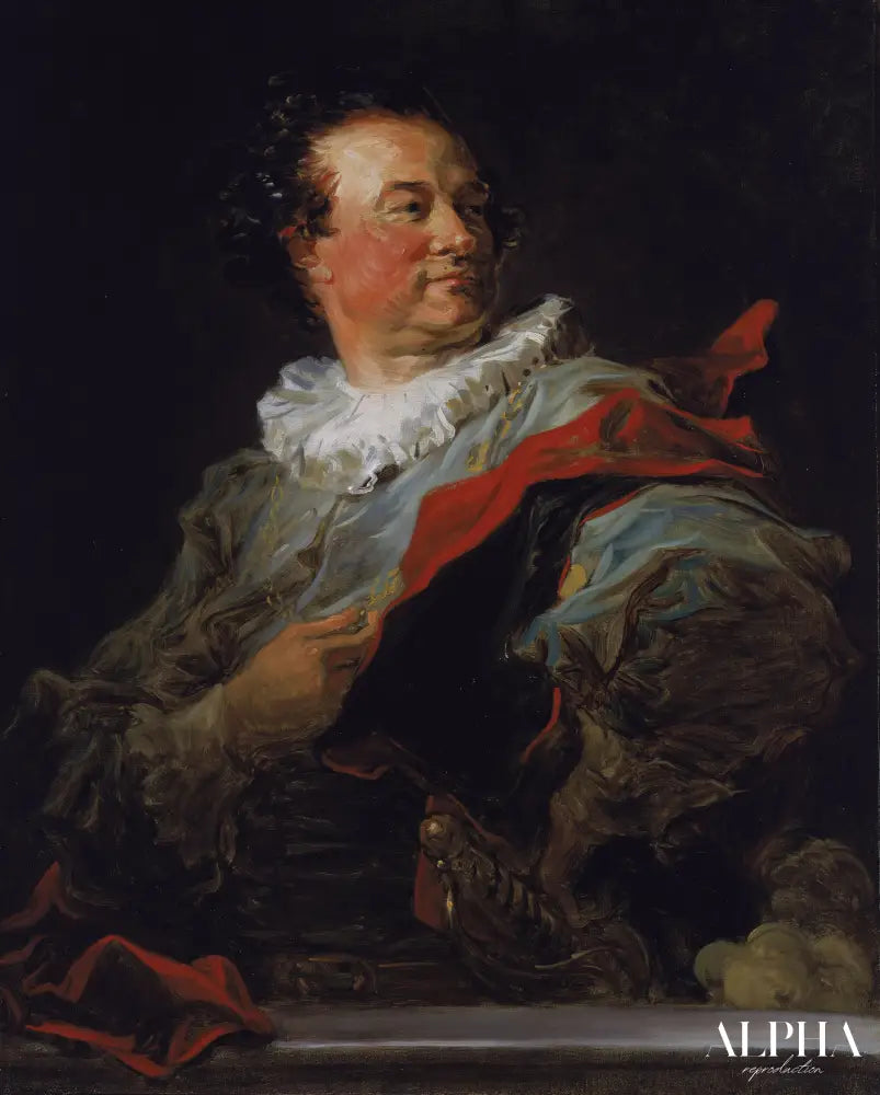 Portrait de François-Henri d'Harcourt - Jean-Honoré Fragonard - Reproductions de tableaux et peintures haut de gamme