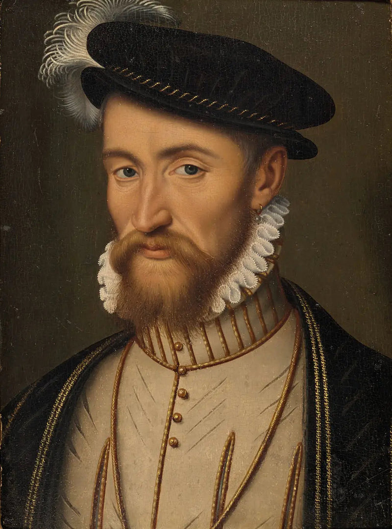 Porträtt av François de Lorraine - François Clouet