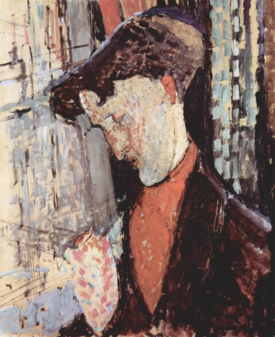 Porträtt av Frank Burty Haviland - Amedeo Modigliani
